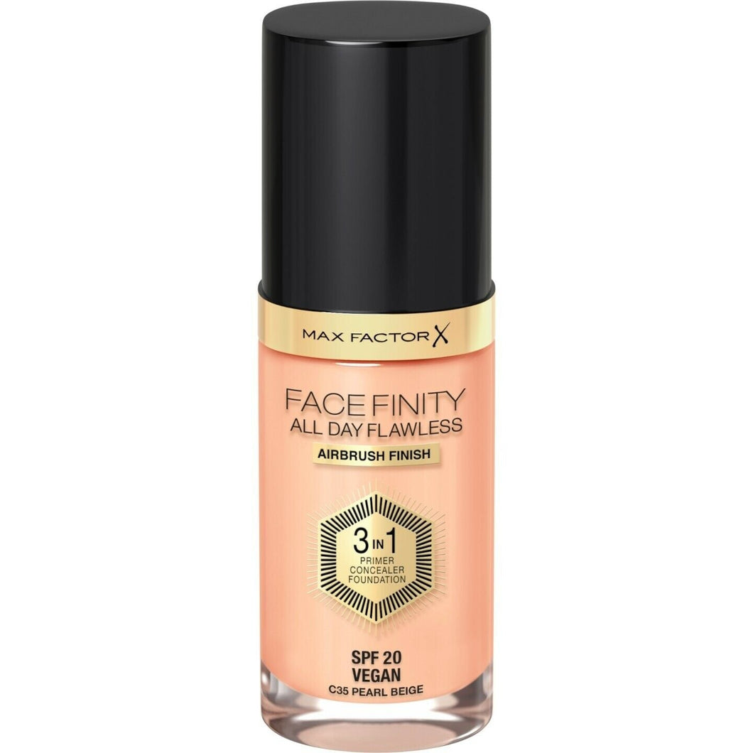 Max factor X facefinity all day flawless 3 in 1 foundation SPF20 beige 55 30 ml