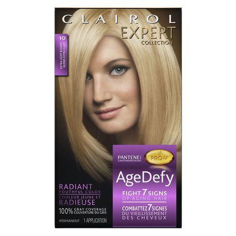 Clairol Age Defy 10 Extra Light Blonde Hair Colour