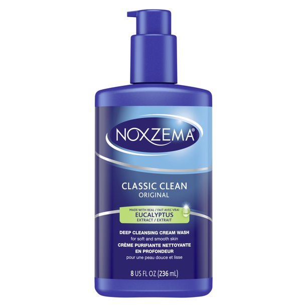 Clean Moisture Deep Cleansing Cream by Noxzema for Unisex - 8 oz Cream