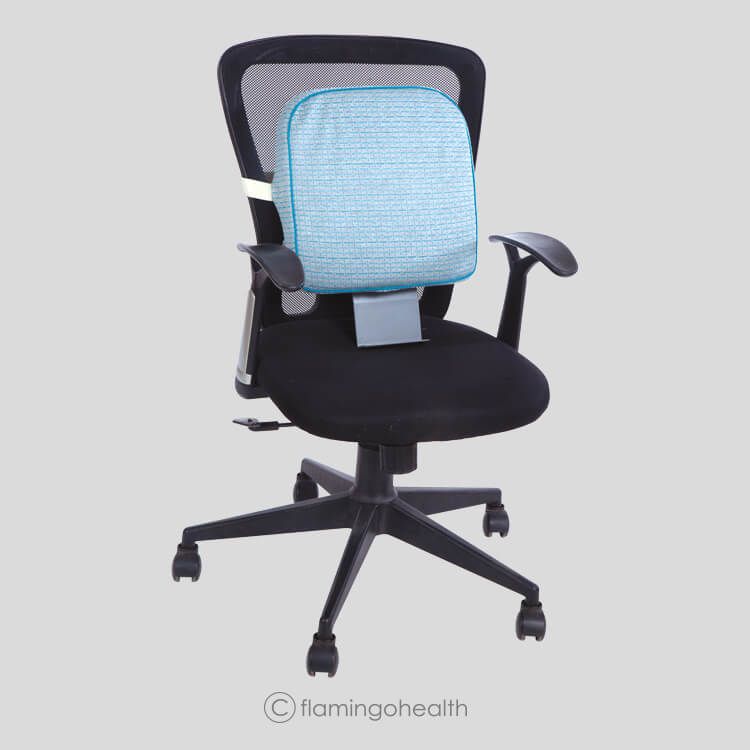 Flamingo Coccyx Cushion for Office Stable Seat for Back Support