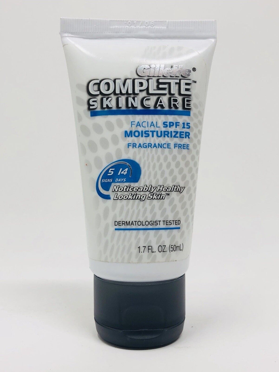 Gillette Complete Skin Care Facial SPF 15 Moisturizer, Fragrance Free