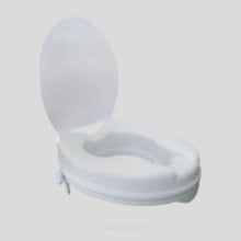 Load image into Gallery viewer, Flamingo Toilet Commode Seat with Lid Portable Classic Elevated Raised Commode
